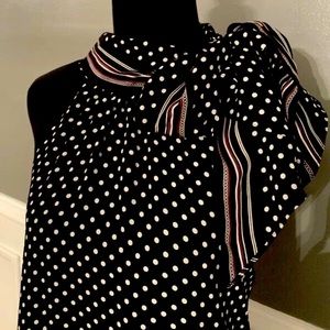 Polka Dot Halter Dress